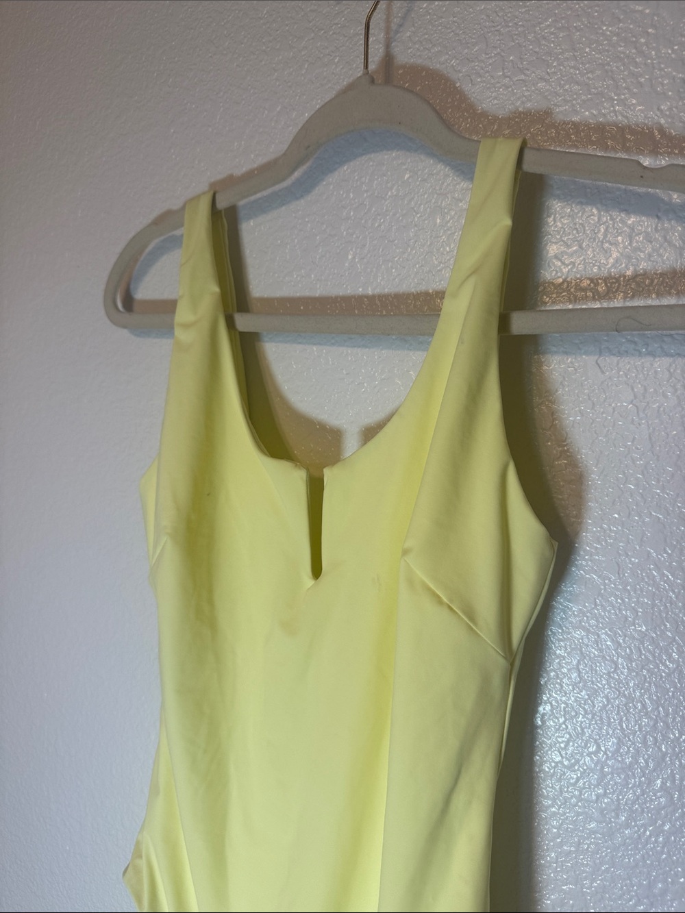 BONDI BORN Women's Verity One-Piece Swimsuit Soft Yellow - Picture 7 of 10